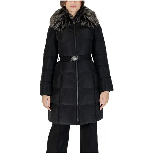 Langer Gürtelmantel Herbst/Winter Kollektion , Damen, Größe: XL - Guess - Modalova