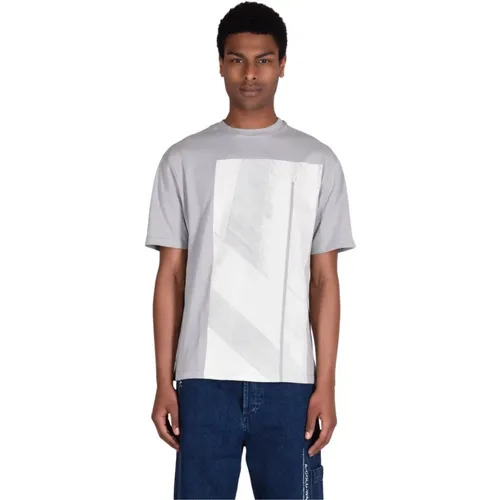 Brutalistisches Grafik Regular Fit T-Shirt , Herren, Größe: XL - A-Cold-Wall - Modalova