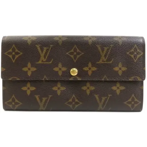 Pre-owned Canvas wallets , female, Sizes: ONE SIZE - Louis Vuitton Vintage - Modalova