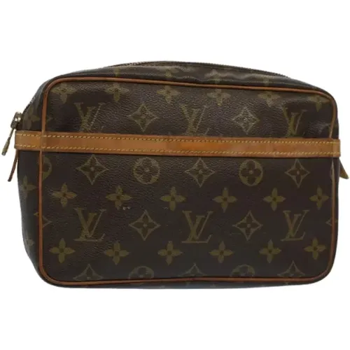 Pre-owned Canvas clutches , female, Sizes: ONE SIZE - Louis Vuitton Vintage - Modalova