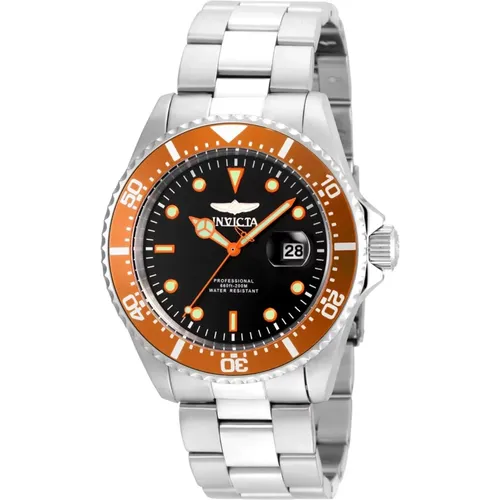 Pro Diver Quartz Watch - Black Dial , male, Sizes: ONE SIZE - Invicta Watches - Modalova