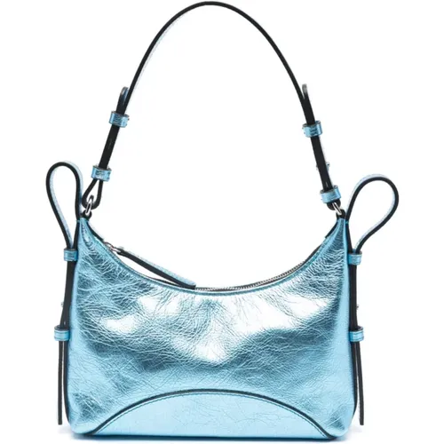 Clear Leather Bag , female, Sizes: ONE SIZE - Zanellato - Modalova