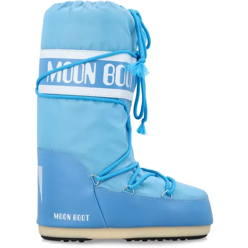 Nylon High Top Boots , female, Sizes: 9 UK - moon boot - Modalova