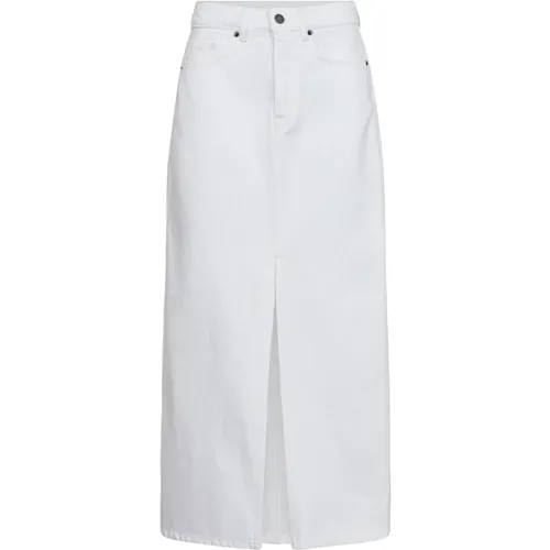 VikaCC Slit Denim Skirt , female, Sizes: M, XL, L - Co'Couture - Modalova