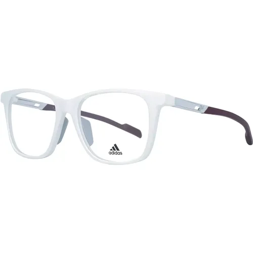 Weiße quadratische Herrenbrillen - Adidas - Modalova