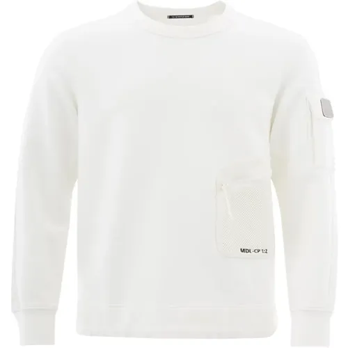 Basic Crewneck Sweatshirt , male, Sizes: M - C.P. Company - Modalova