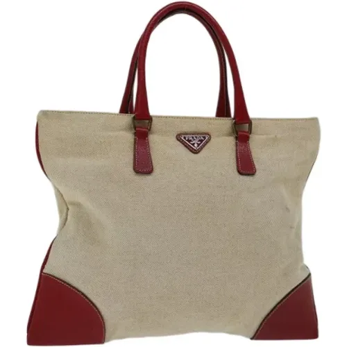 Pre-owned Canvas prada-bags , female, Sizes: ONE SIZE - Prada Vintage - Modalova