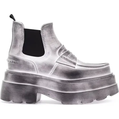 Gummistiefel mit Mokassin-Design - alexander wang - Modalova