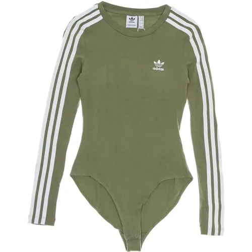 Orbit Long-Sleeved Bodysuit , female, Sizes: M, XL, S, L - Adidas - Modalova