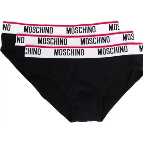 Schwarzes Unterwäsche-Set , Herren, Größe: XL - Moschino - Modalova