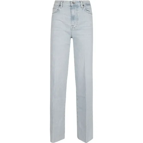 Women's Clothing Jeans Ss24 , female, Sizes: W27 - 7 For All Mankind - Modalova