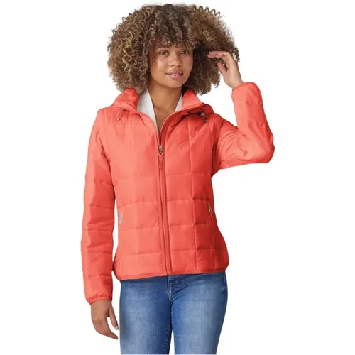 Quilted Jacket Josephine Comfort Fit Coral , female, Sizes: 5XL, XL, 2XL - Junge - Modalova
