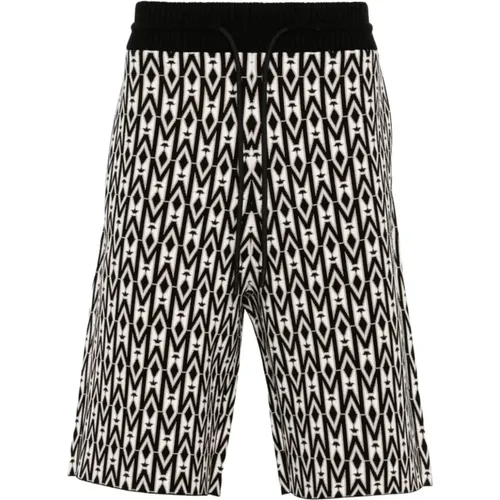 Mesh Beecher Shorts - Monogram Jacquard Design , Herren, Größe: M - Mackage - Modalova