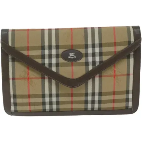 Pre-owned Fabric clutches , female, Sizes: ONE SIZE - Burberry Vintage - Modalova