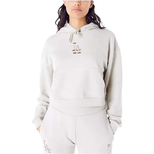 Crop Hoody Light Lifestyle , Damen, Größe: XS - new era - Modalova