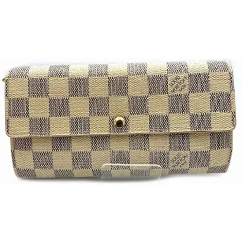 Pre-owned Canvas wallets , female, Sizes: ONE SIZE - Louis Vuitton Vintage - Modalova