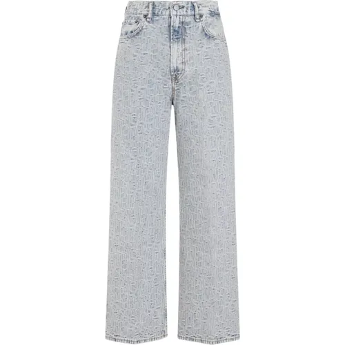 Taschen Denim Jeans BUF Beige , Damen, Größe: W26 L28 - Acne Studios - Modalova