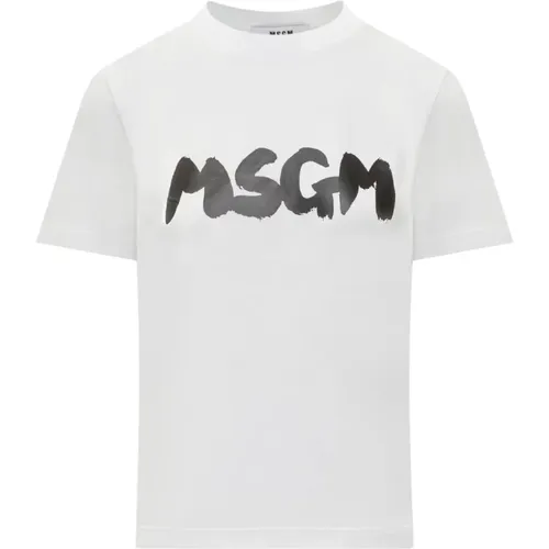 T-Shirt , female, Sizes: XS - Msgm - Modalova
