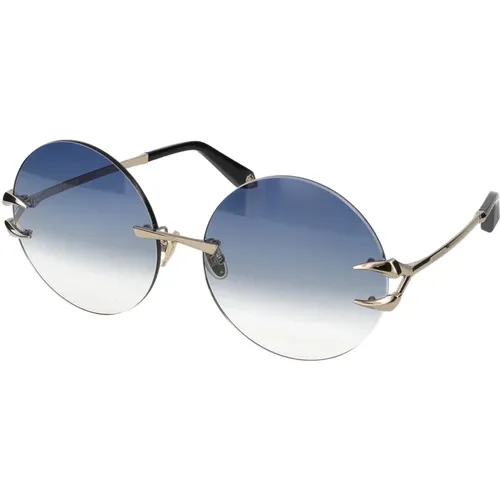 Stylische Sonnenbrille Src006 , Damen, Größe: 63 MM - Roberto Cavalli - Modalova
