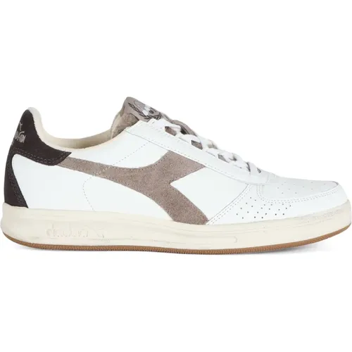 Elite Torino Leather Sneakers , male, Sizes: 8 UK, 12 UK, 10 UK, 7 1/2 UK, 6 1/2 UK, 9 1/2 UK, 8 1/2 UK, 10 1/2 UK, 9 UK, 7 UK, 11 UK - Diadora - Modalova