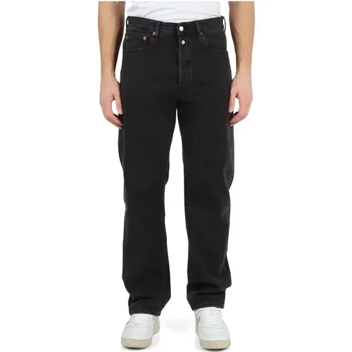 Straight Fit Jeans mit Fünf Taschen , Herren, Größe: W30 - Replay - Modalova