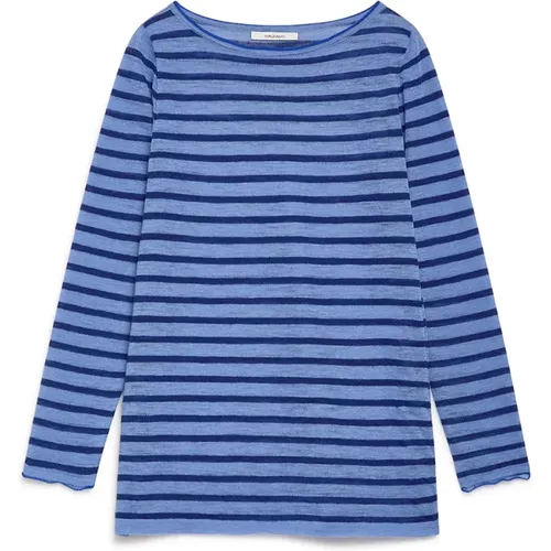 Summer Linen Sweater , female, Sizes: S - Maliparmi - Modalova