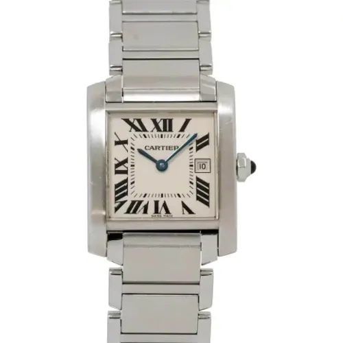 Pre-owned Glass watches , female, Sizes: ONE SIZE - Cartier Vintage - Modalova