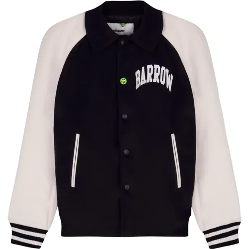 Varsity Jacke , Herren, Größe: M - BARROW - Modalova