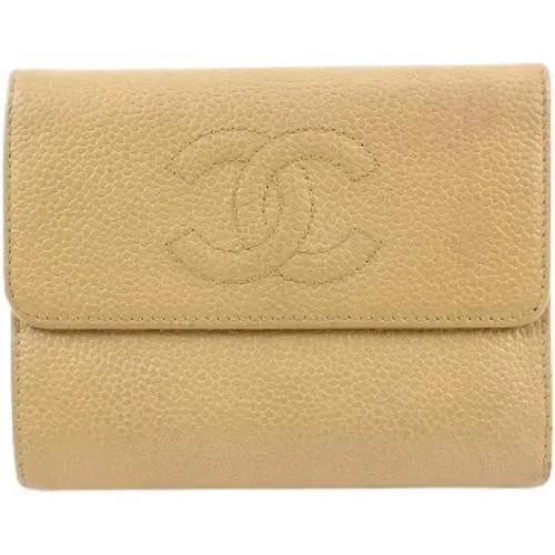 Italian Leather Wallets - Pre-owned, Good Condition , female, Sizes: ONE SIZE - Chanel Vintage - Modalova