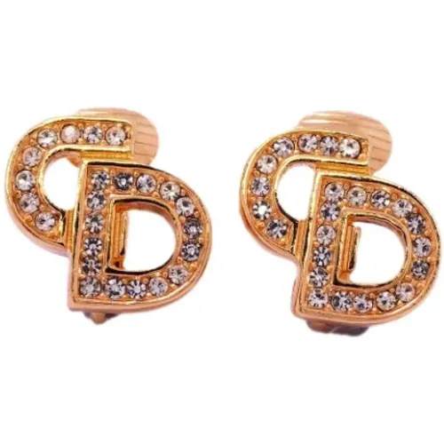 Pre-owned Metal dior-jewelry , female, Sizes: ONE SIZE - Dior Vintage - Modalova