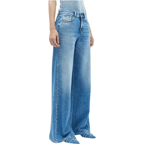 Vintage Flared Jeans , Damen, Größe: W26 - Diesel - Modalova