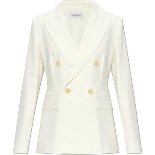 Double-breasted blazer `Osanna` , female, Sizes: S, L, M - Max Mara - Modalova