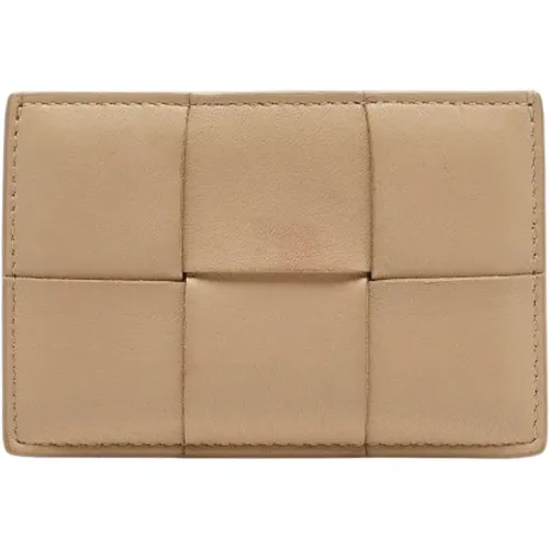 Pre-owned Leather wallets , female, Sizes: ONE SIZE - Bottega Veneta Vintage - Modalova