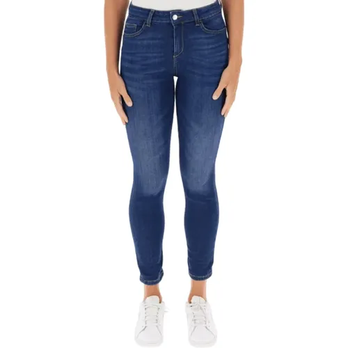 Skinny Denim Bottom Up Jeans , Damen, Größe: W29 - Liu Jo - Modalova