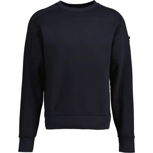 Domak Dark Sweater with Stylish Details , male, Sizes: S, M, L - Peuterey - Modalova