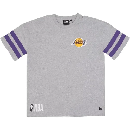 NBA Arch Graphic Tee Los Angeles Lakers , Herren, Größe: L - new era - Modalova