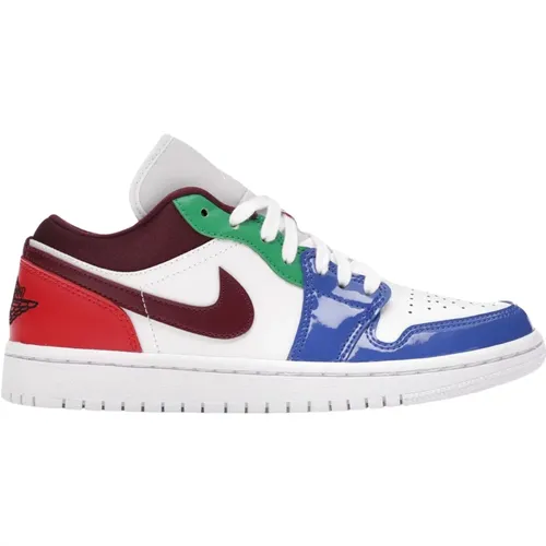 Limitierte Auflage Air Jordan 1 Low Multi-Color , Herren, Größe: 42 1/2 EU - Nike - Modalova