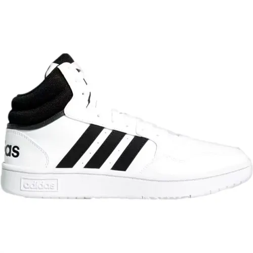 Herren Hoops 3.0 Mid Sneaker , Herren, Größe: 40 1/2 EU - Adidas - Modalova