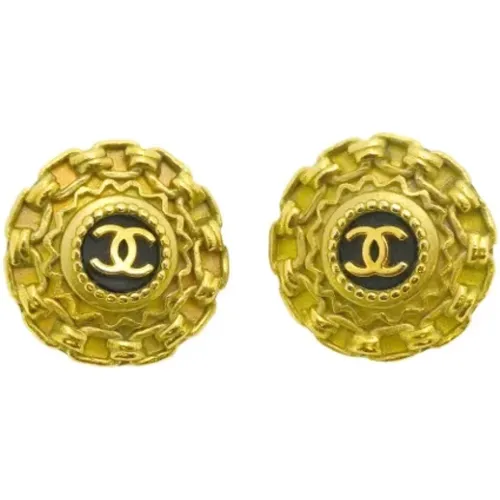 Pre-owned Metal chanel-jewelry , female, Sizes: ONE SIZE - Chanel Vintage - Modalova