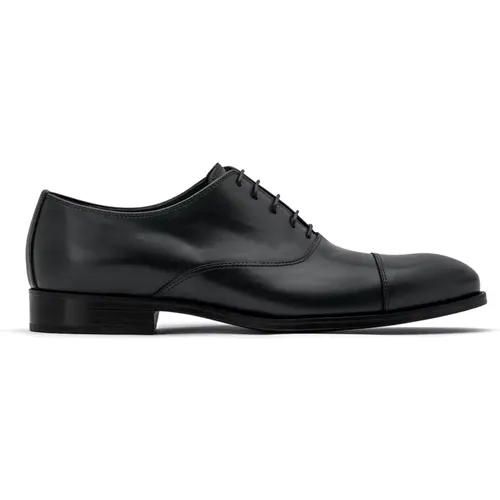 Men Shoes Laced Nero Aw21 , male, Sizes: 10 UK, 11 UK - Alexander 1910 - Modalova