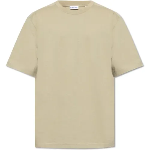 T-Shirt mit Logo , Herren, Größe: S - Burberry - Modalova