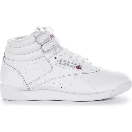 Hi-Top Leather Trainers Women , female, Sizes: 5 UK, 9 UK, 2 1/2 UK - Reebok - Modalova