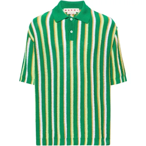 Grüne T-Shirts und Polos Marni - Marni - Modalova