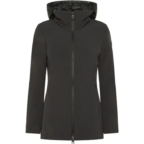 Schicke Schwarze Oberbekleidung Aw23 , Damen, Größe: XL - Peuterey - Modalova