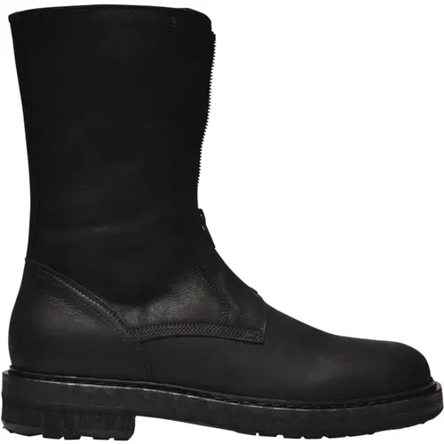 Leather Ankle Boots , male, Sizes: 10 UK - Ann Demeulemeester - Modalova