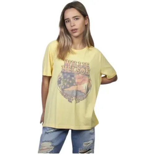 Damen Baumwoll T-Shirt Only - Only - Modalova