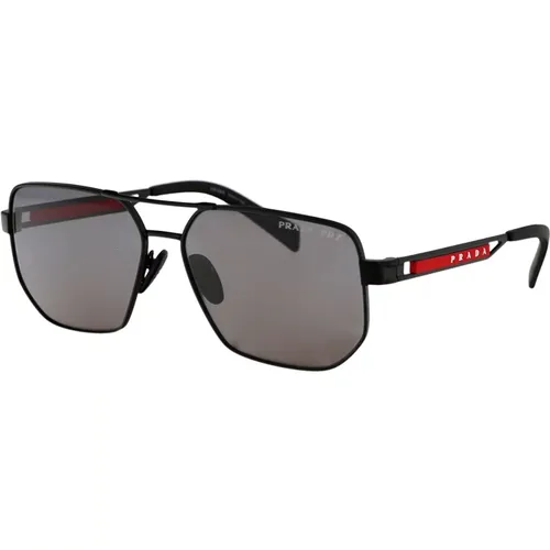 Stylische Sonnenbrille mit 0PS 51Zs , Herren, Größe: 59 MM - Prada - Modalova