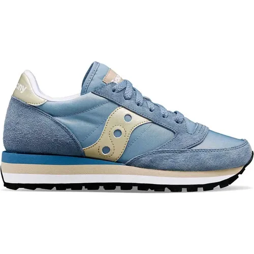 Elevate Your Sneaker Game with Jazz Triple , female, Sizes: 7 1/2 UK, 7 UK, 3 UK, 5 UK, 5 1/2 UK, 4 UK, 6 UK, 4 1/2 UK - Saucony - Modalova