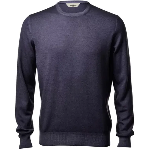 Rundeackenpullover , Herren, Größe: 2XL - Gran Sasso - Modalova