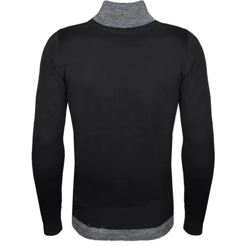 Kontrast Golf Pullover , Herren, Größe: 2XL - Xagon Man - Modalova